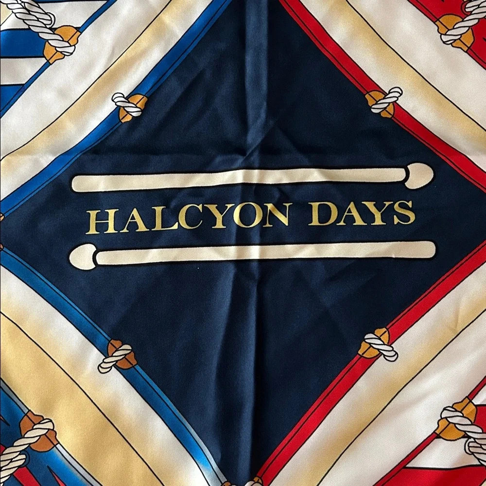 Halcyon Days London Silk Scarf